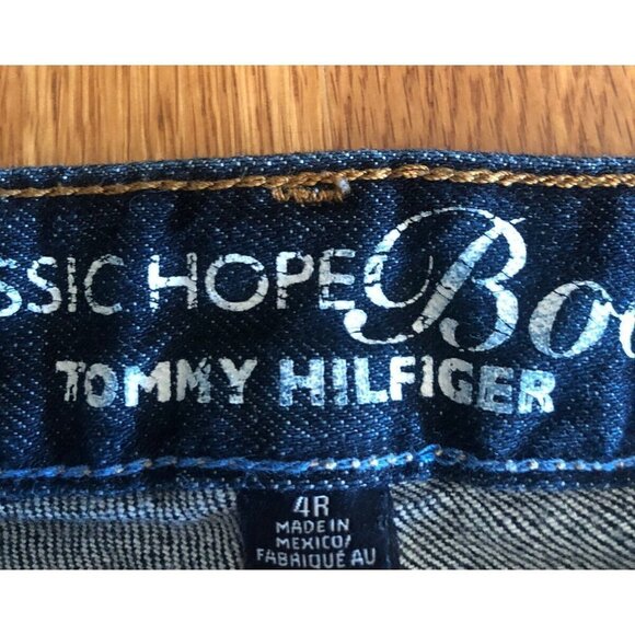 Tommy Hilfiger Womens Size 4 Regular Classic Hope Boot Cut Blue Jeans - Picture 5 of 5